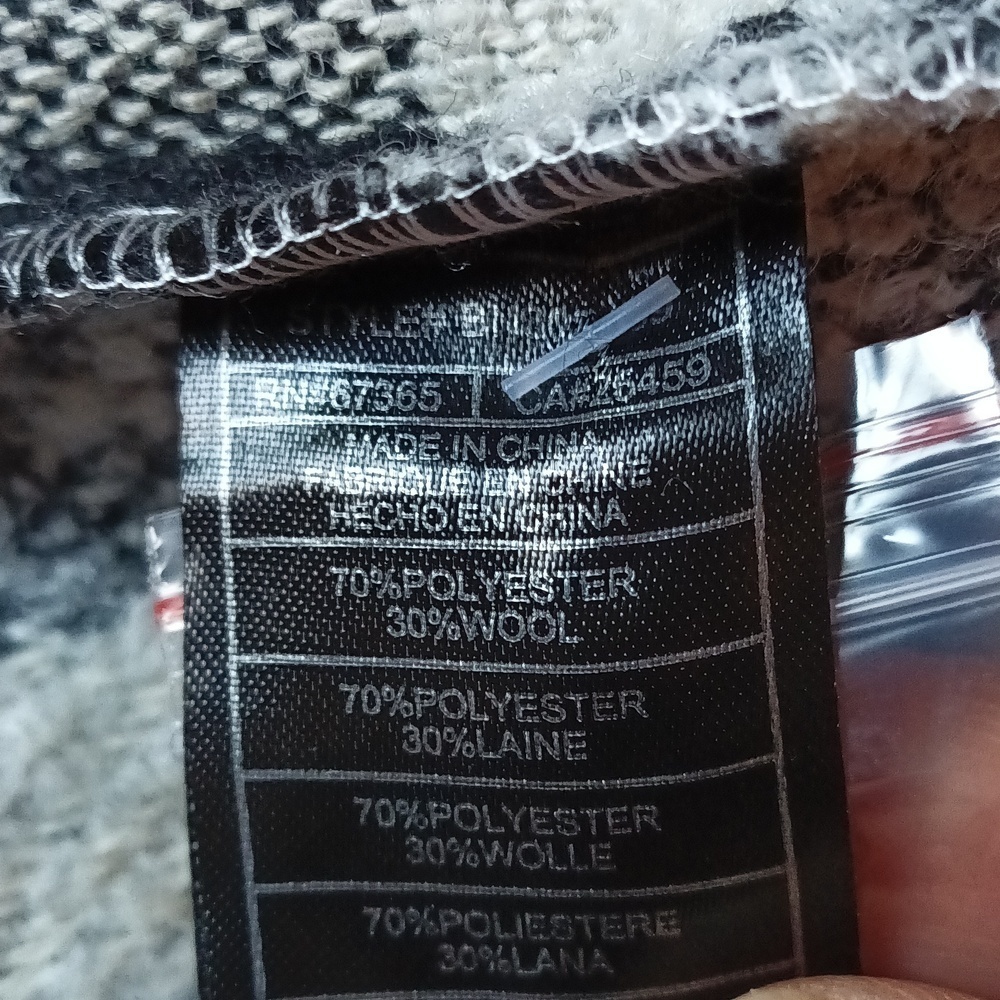 Steve Madden Eldridge shirt jacket shacket snaps pockets houndstooth… - Picture 10 of 11